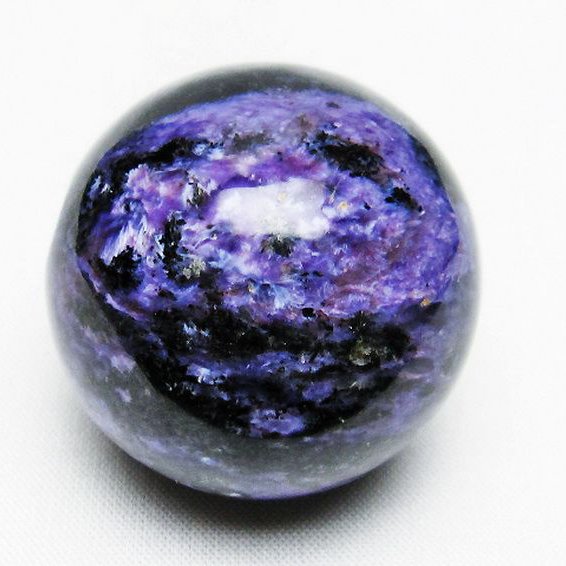 チャロアイト　玉　49mm チャロアイト 丸玉 38mm [t637-4487]