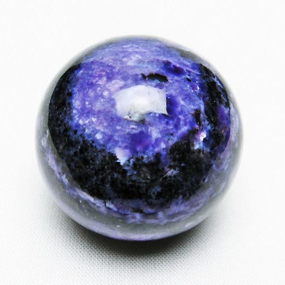 チャロアイト 丸玉 38mm [t637-4491]