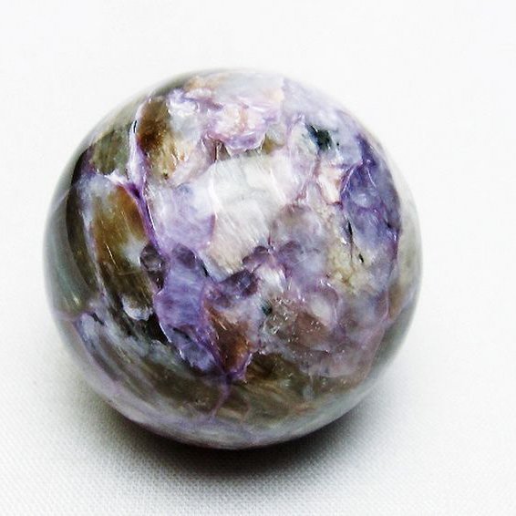 チャロアイト 丸玉 40mm [T637-4592]