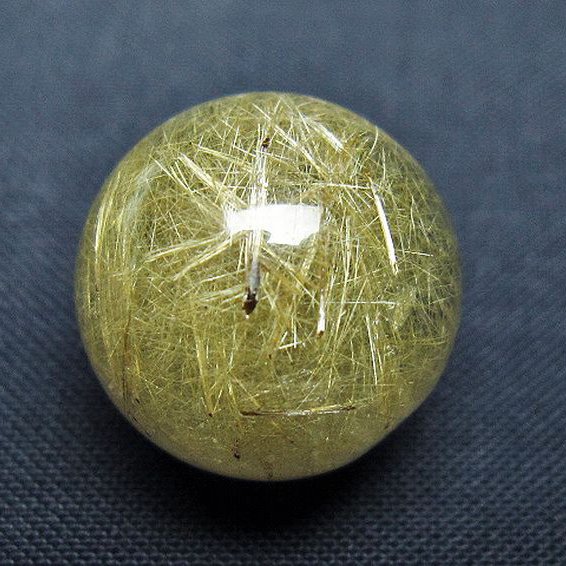 ルチル入り水晶丸玉18mm