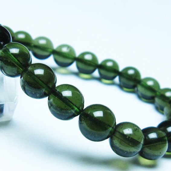 モルダバイト ブレスレット 9mm [t64-771]