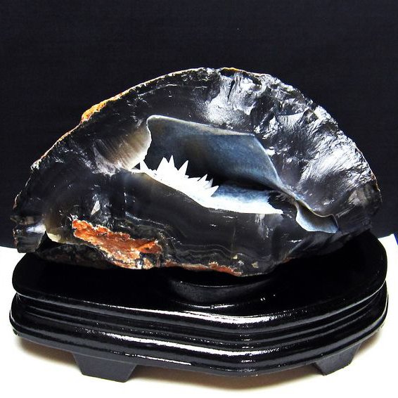 3.5Kg ブラジル産  アゲートドーム カルサイト共生[T640-2022]