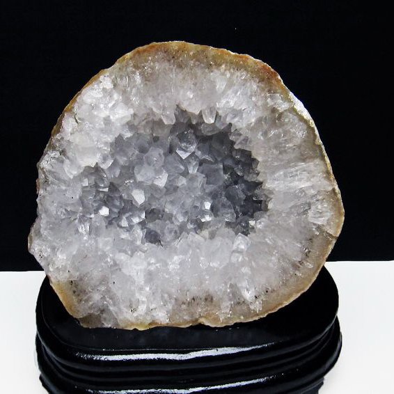 1.4Kg ウルグアイ産  アゲート水晶ドーム[T640-2067]