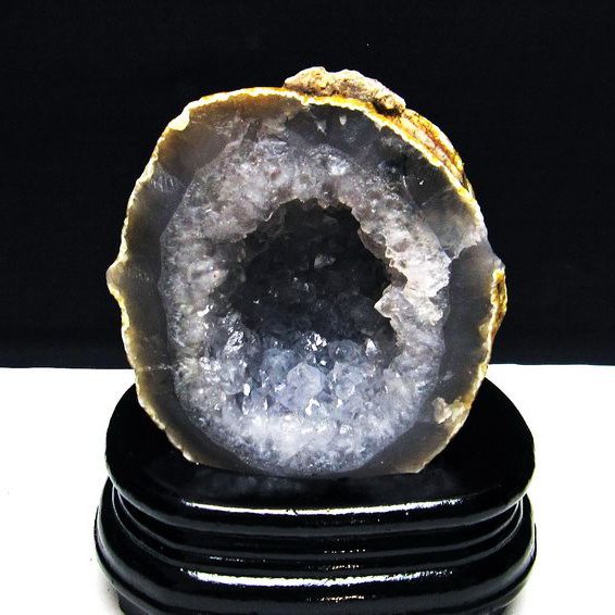 ウルグアイ産  アゲート水晶ドーム[T640-2103]