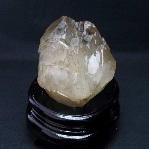 ライトニング水晶 原石[T641-1424]