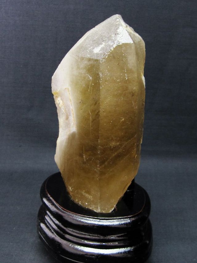 ライトニング水晶 原石[T641-1462]