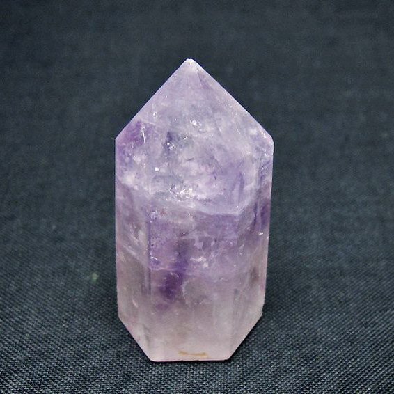 美品！アメジストクラスター六角柱 アメジスト 六角柱[t642-6407]