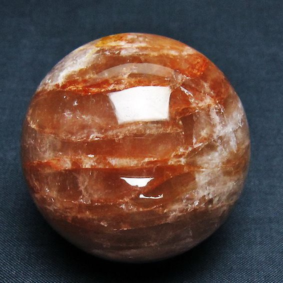 ヘマタイトインクォーツ 丸玉 53mm [T643-4534]