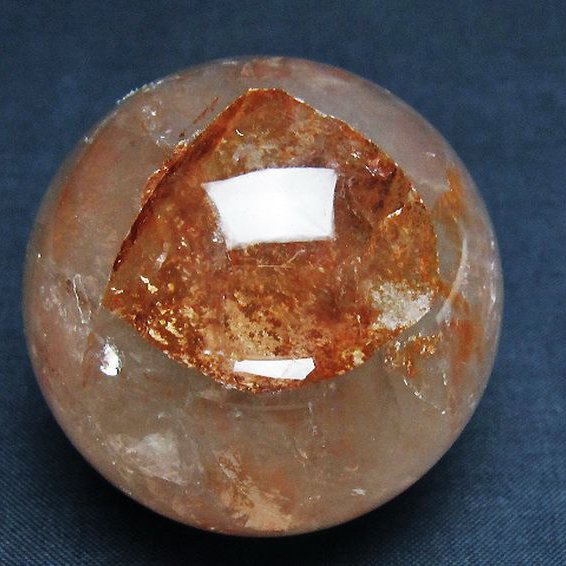 ヘマタイトインクォーツ 丸玉 51mm [T643-4650]