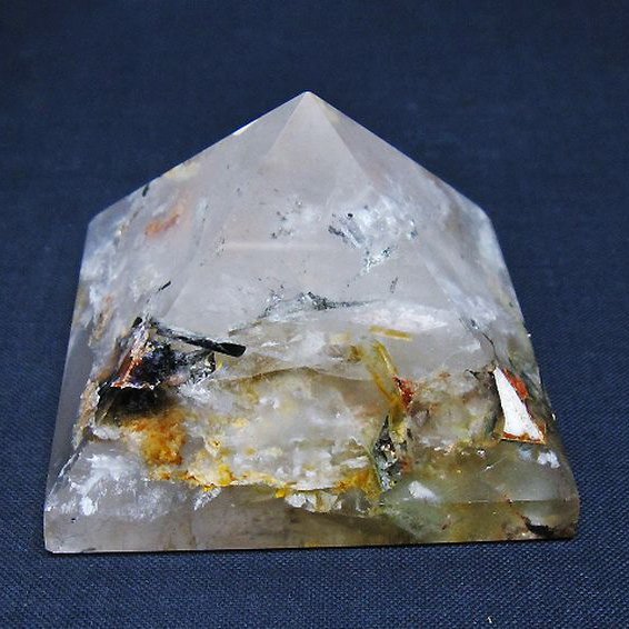 トルマリンルチルピラミッド[T648-3715]