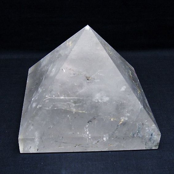 金針ルチル水晶ピラミッド[T648-3771]