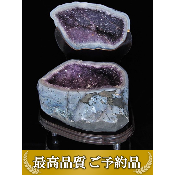 ★ご予約品 ご注文から3ヵ月後の発送予定 ty★ 65.1Kg ペア水晶トレジャーアメジスト 同梱不可 (特大品) [t659-1782]