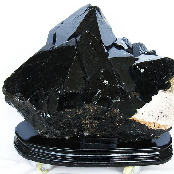 66.3Kg 山東省産 モリオン 純天然 黒水晶 原石同梱不可 (特大品) [t659-1828]