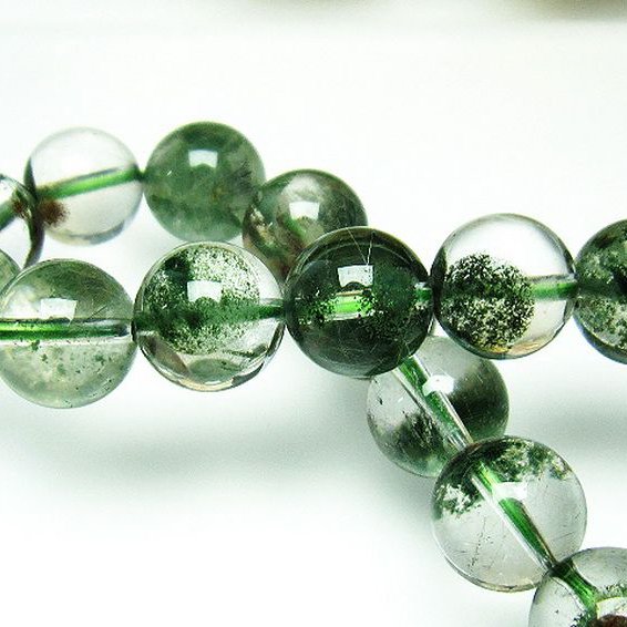 ガーデン水晶ルチル ブレスレット 11mm [T660-1599]