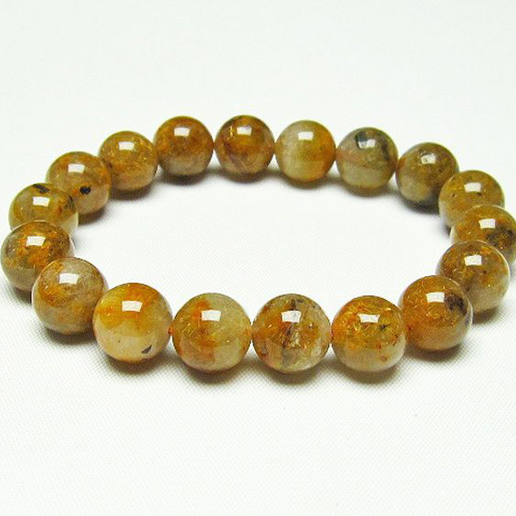 タイチンフラワー水晶 ブレスレット 11mm [T660-1984]