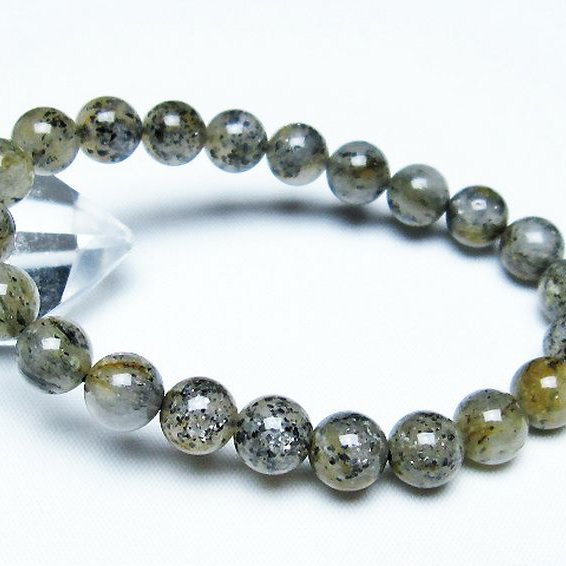 バイオタイトインクォーツ ブレスレット 9mm [T663-1446]