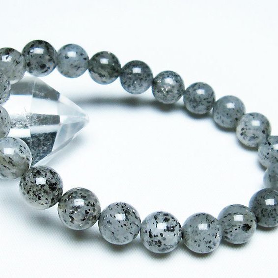 バイオタイトインクォーツ ブレスレット 9mm [T663-1530]