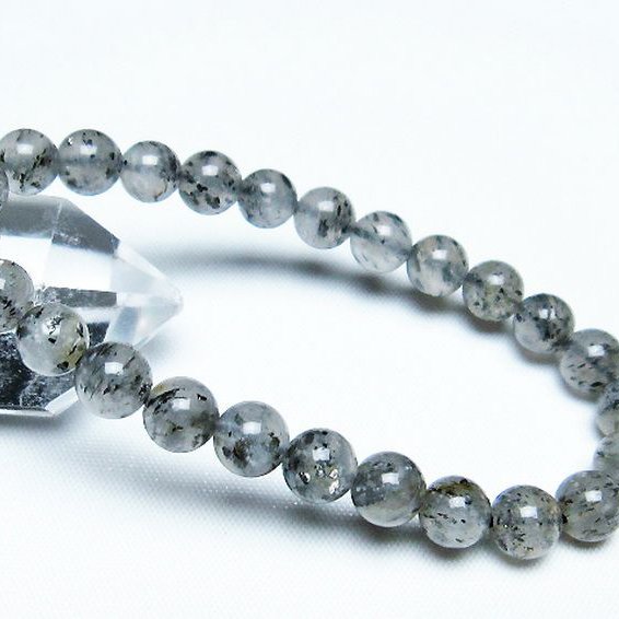 バイオタイトインクォーツ ブレスレット 7mm [T663-1543]