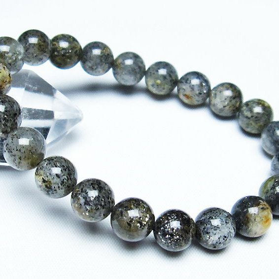 バイオタイトインクォーツ ブレスレット 9mm [T663-1592]