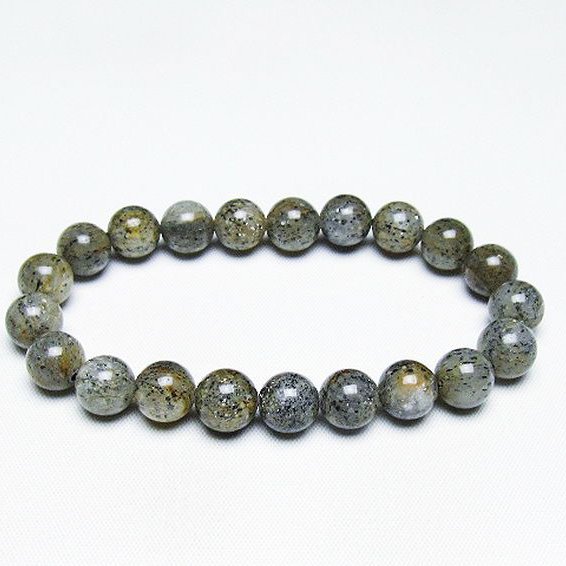 バイオタイトインクォーツ ブレスレット 9mm [T663-1701]