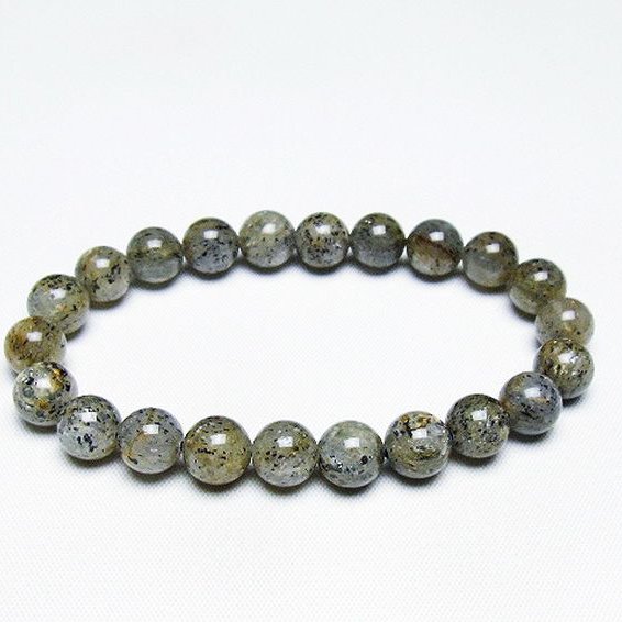 バイオタイトインクォーツ ブレスレット 9mm [T663-1703]