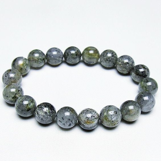 バイオタイトインクォーツ ブレスレット 11mm [T663-1759]