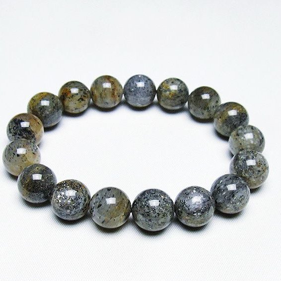 バイオタイトインクォーツ ブレスレット 12mm [T663-1776]