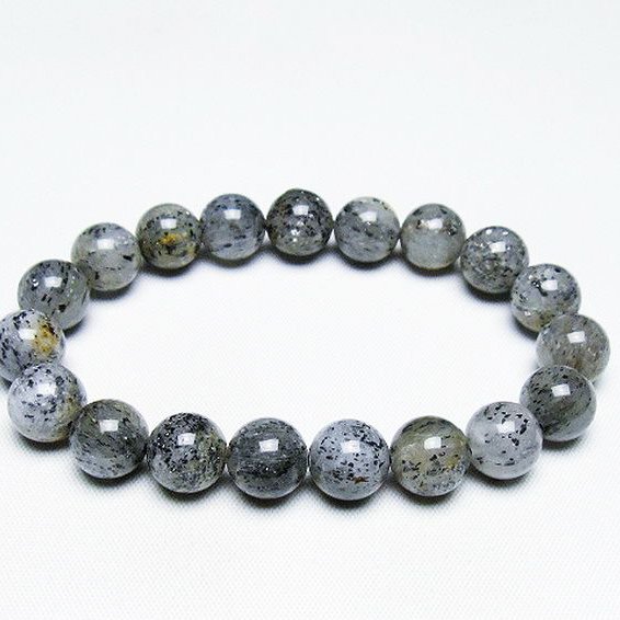 バイオタイトインクォーツ ブレスレット 10mm [T663-1805]