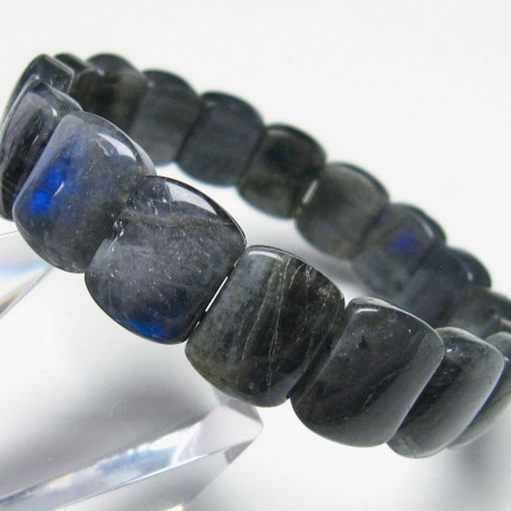 ラブラドライト バングル [T666-1240]