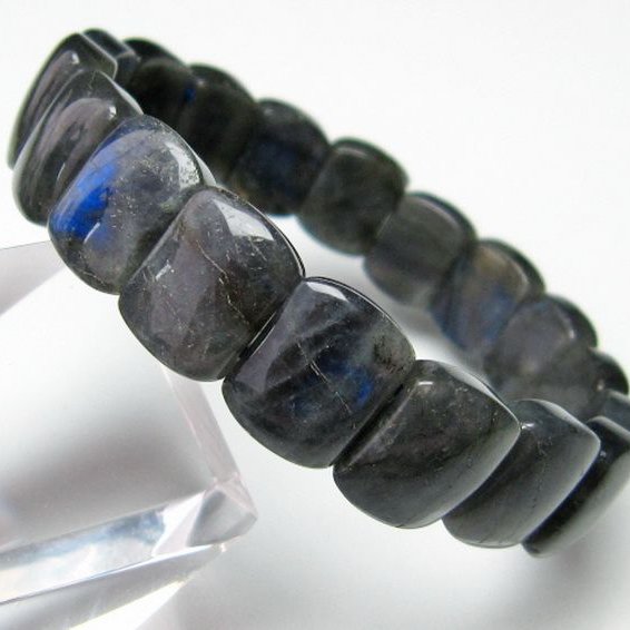 ラブラドライト バングル [T666-1245]