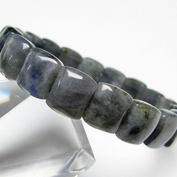 ラブラドライト バングル [T666-1343]