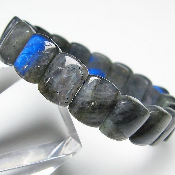 ラブラドライト バングル [T666-1365]