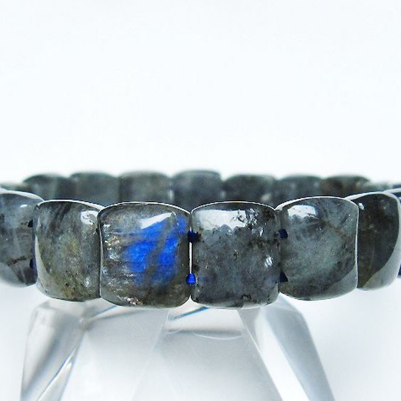 ラブラドライト バングル [T666-1401]