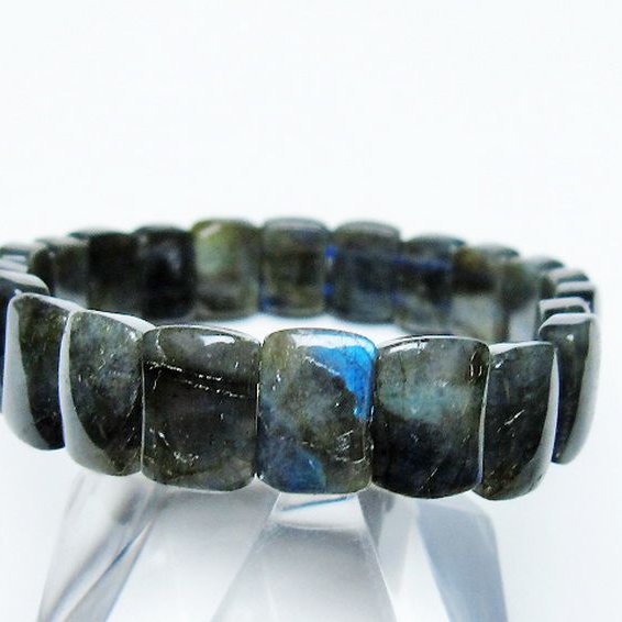 ラブラドライト バングル [T666-1440]