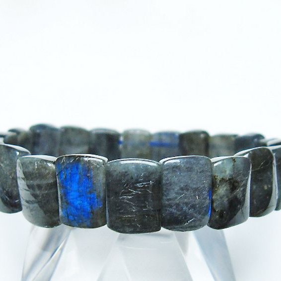 ラブラドライト バングル [T666-1477]