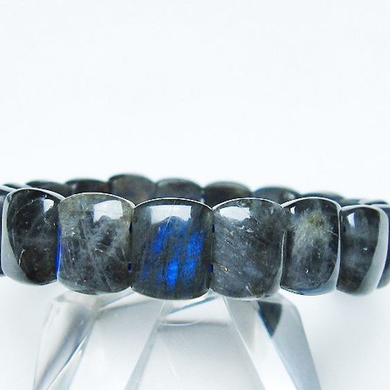 ラブラドライト バングル [T666-1490]