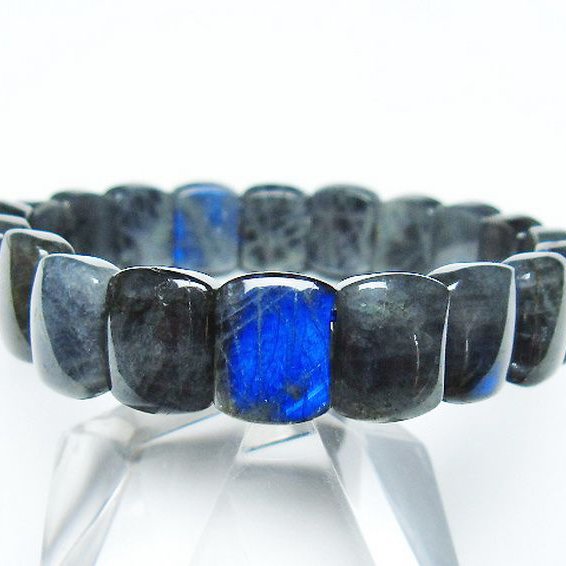 ラブラドライト バングル [T666-1502]