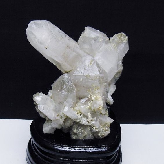 トルマリン入り ヒマラヤ水晶クラスター [t668-7845]