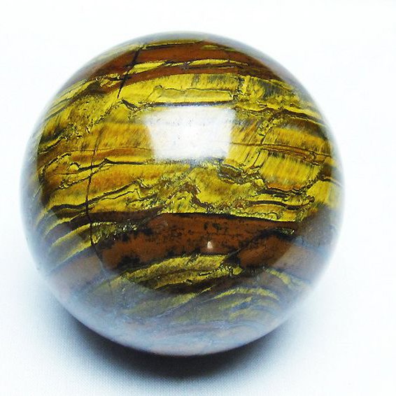 アイアンタイガーアイ 丸玉 79mm [T671-5965]