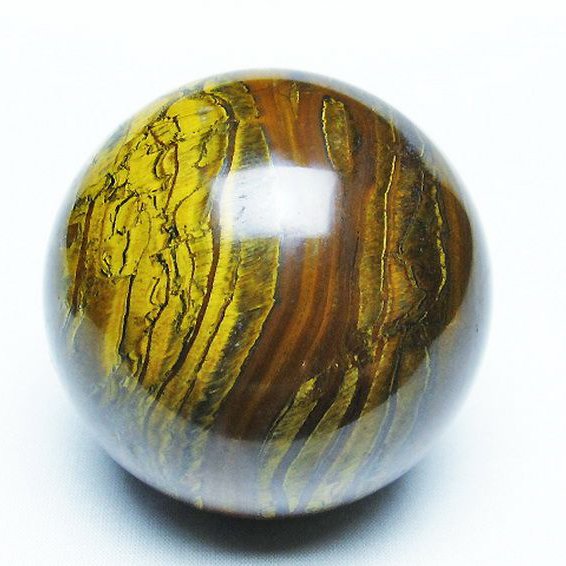 アイアンタイガーアイ 丸玉 75mm [T671-5973]