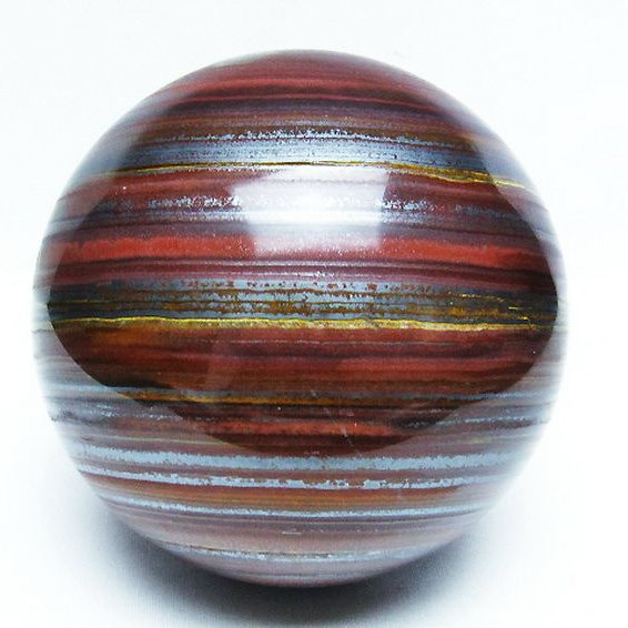 3.5Kg アイアンタイガーアイ 丸玉 130mm [T671-6090]