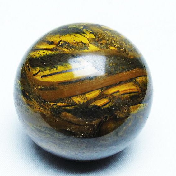 アイアンタイガーアイ 丸玉 54mm [T671-6102]