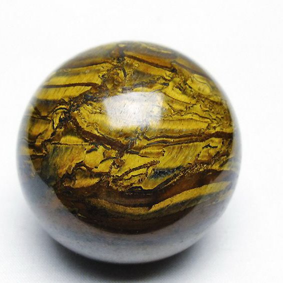 アイアンタイガーアイ 丸玉 54mm [T671-6178]