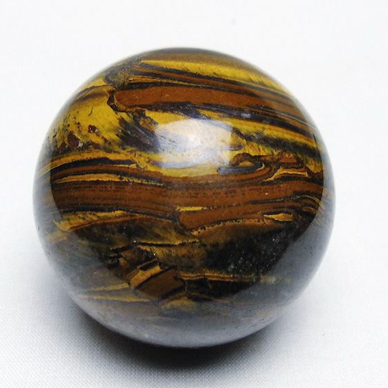 アイアンタイガーアイ 丸玉 54mm [T671-6188]