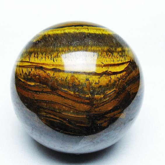 アイアンタイガーアイ 丸玉 62mm [T671-6264]