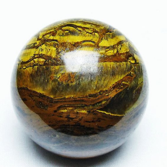 アイアンタイガーアイ 丸玉 57mm [T671-6289]