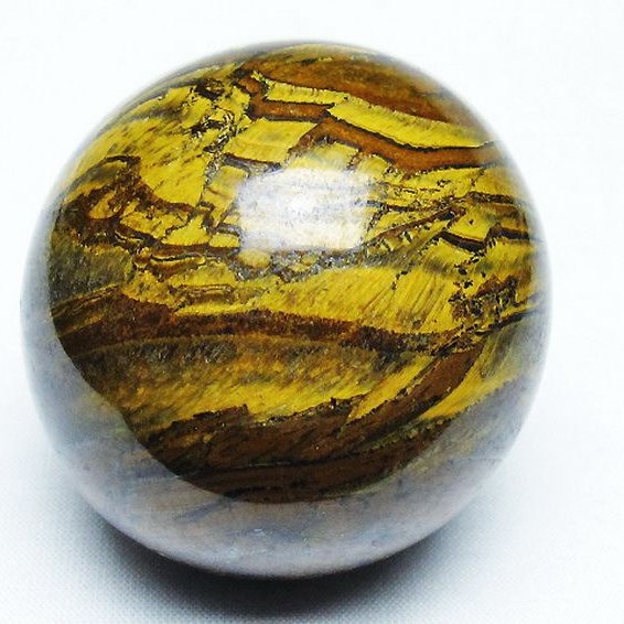 アイアンタイガーアイ 丸玉 55mm [T671-6293]