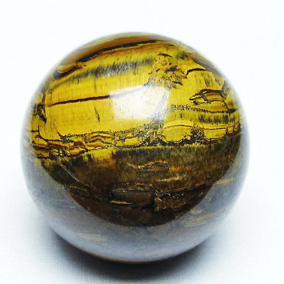 アイアンタイガーアイ 丸玉 54mm [T671-6297]