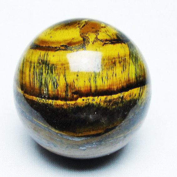 アイアンタイガーアイ 丸玉 52mm [T671-6314]