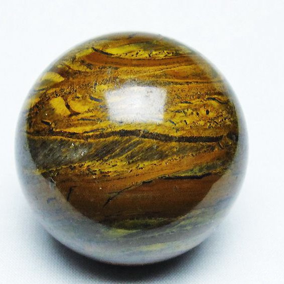 アイアンタイガーアイ 丸玉 51mm [T671-6317]